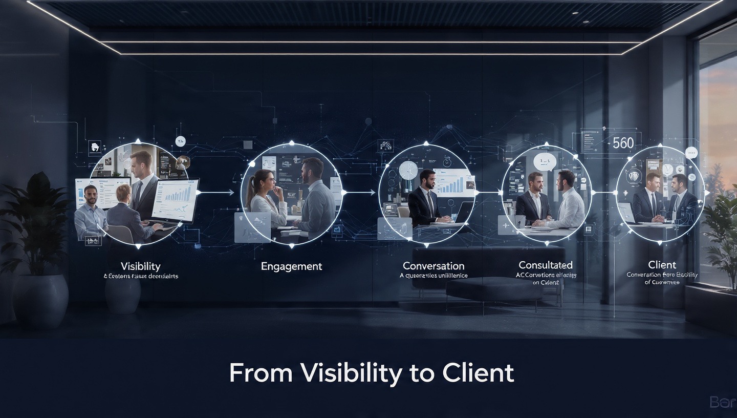 How to Turn Visibility Into Conversations and Clients<br />
